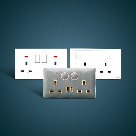 Double Switch Sockets