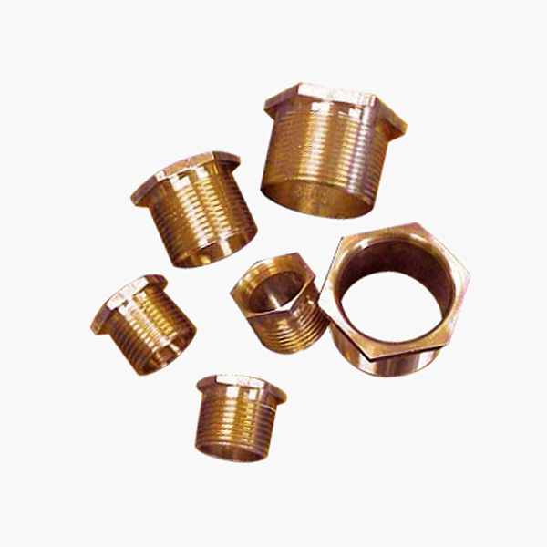 COT Brass Male Bush Long, 25MM, Part No : COT-BB125L 