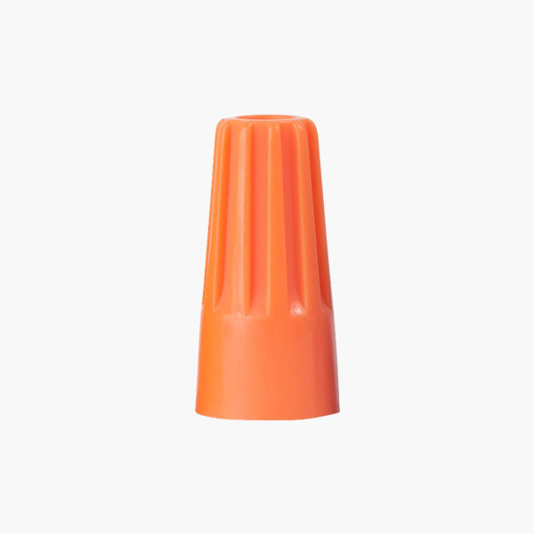 Giantric Screw On Wire Nut Connector, Orange, Part No : Y3 