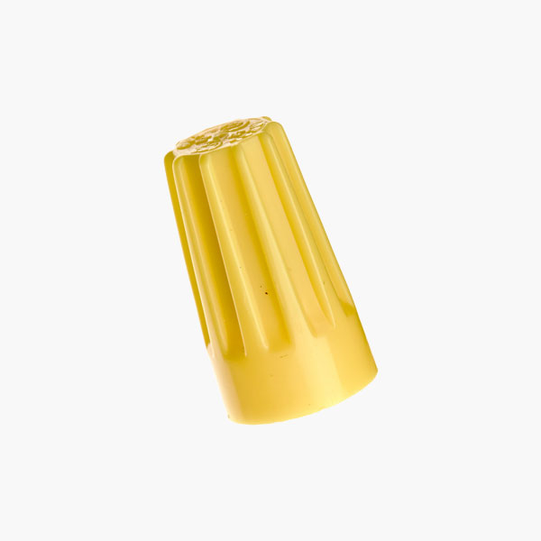 Giantric Screw On Wire Nut Connector, Yellow, Part No: Y4