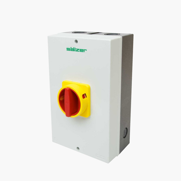 SALZER DIE-Cast Aluminium Isolator Rotary type