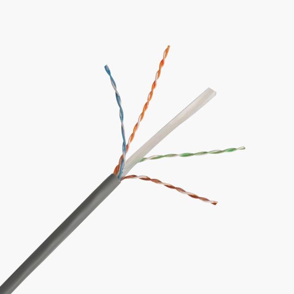 Salzer UTP CAT-6 Cable,  4 Pair, FR PVC, GREY,  1 X 305 MTRS