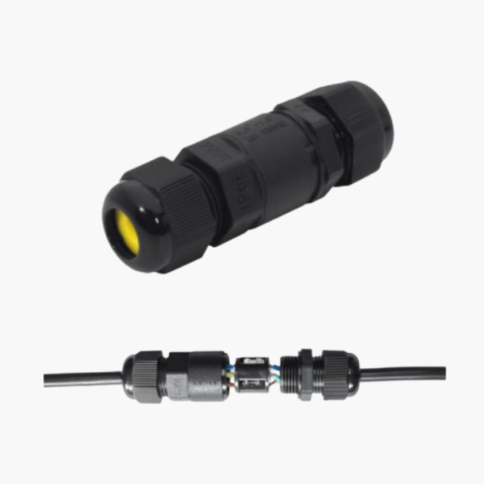 Slocable M684-A IP68 3P Waterproof Connector, 16A, Straight