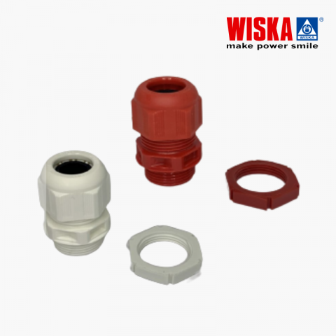 Fire Alarm Cable Gland with Locknut, IP68