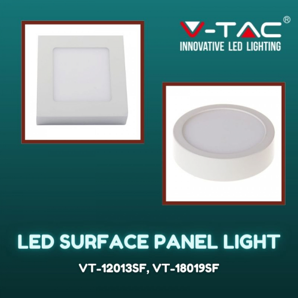 v tac led surface panel light