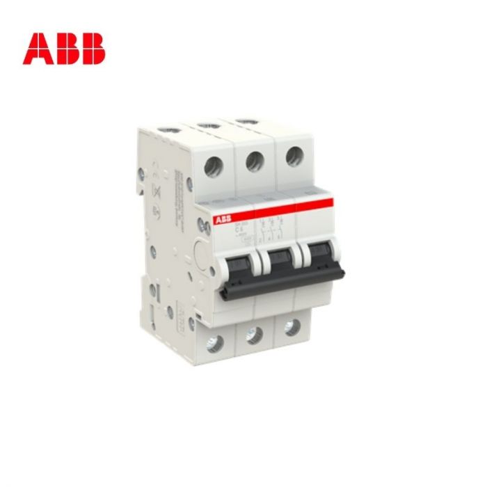 ABB THREE POLE MCB 6 AMP, 6KA, SH203-C6, 2CDS213001R0064