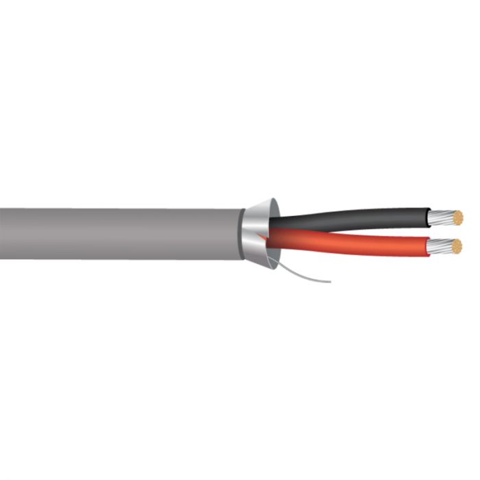 PAIGE 455300FE, 2 CORE 18 AWG Stranded Bare Copper, Overall Shielded, Roll of 305 MTR