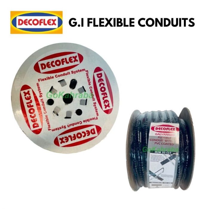 DECOFLEX FLEXIBLE CONDUITS (G.I / PVC COATED G.I)