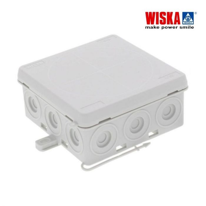 WISKA 86 X 86 X 41 MM ELECTRICAL JUNCTION BOX, KA 012 LG, 10109427