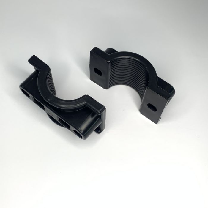 Cable Cleat TC8 Two Hole Two Part Cable Clamp Cleat, Two Hole Fixing, 41-48MM, REMORA