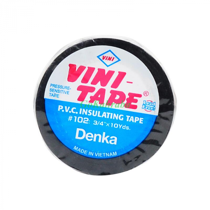 Insulation Tape PVC, Black, Brand: VINI