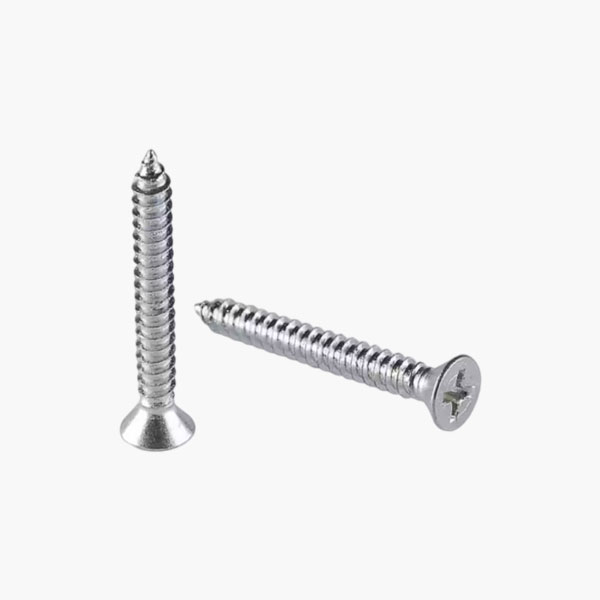 1 1/2X8 SELF TAPPING SCREW, 1X500 NOS