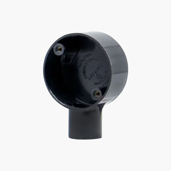 25MM LSF ONE WAY BOX, BLACK, DJO3LSF, DECODUCT