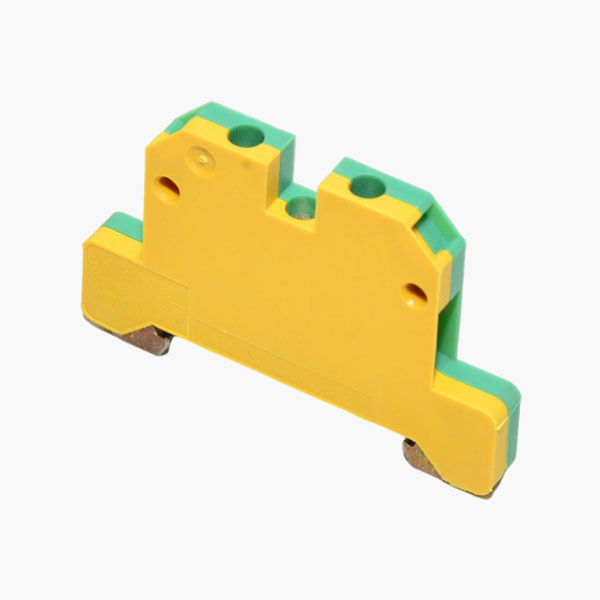 2.5mm TERMINAL BLOCK, Y/G, EK 2.5/35, Pno: 0661060000, WEIDMULLER