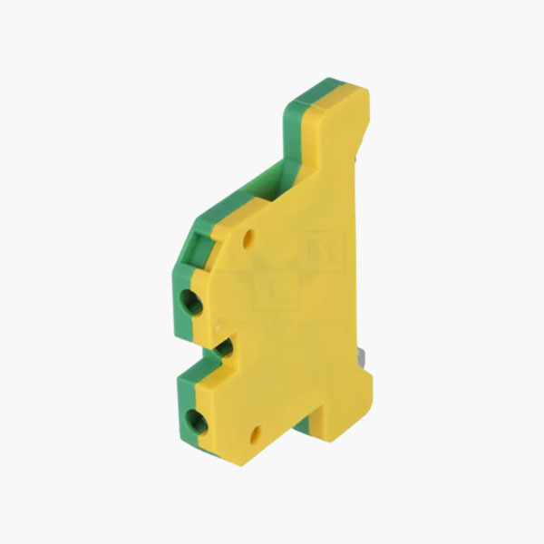 4mm TERMINAL BLOCK, Y/G, EK 4/35, Pno: 0661160000, WEIDMULLER
