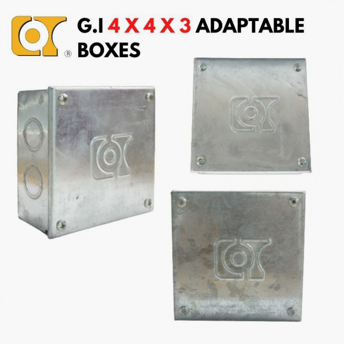 Cot 4X4X3 G.I Adaptable Boxes