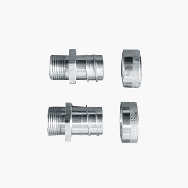 COT  Nickel Plated Male Flexible Adaptor For PVC Coated GI Flexible Conduit, COT-B220NM, 20X20MM