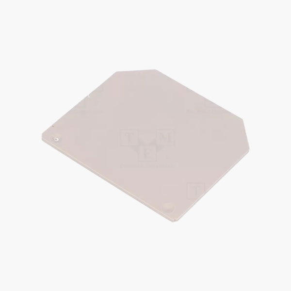 END AND PARTITION PLATE FOR TERMINALS, WAP 16+35 WTW 2.5-10, PN: 1050100000, WEIDMULLER