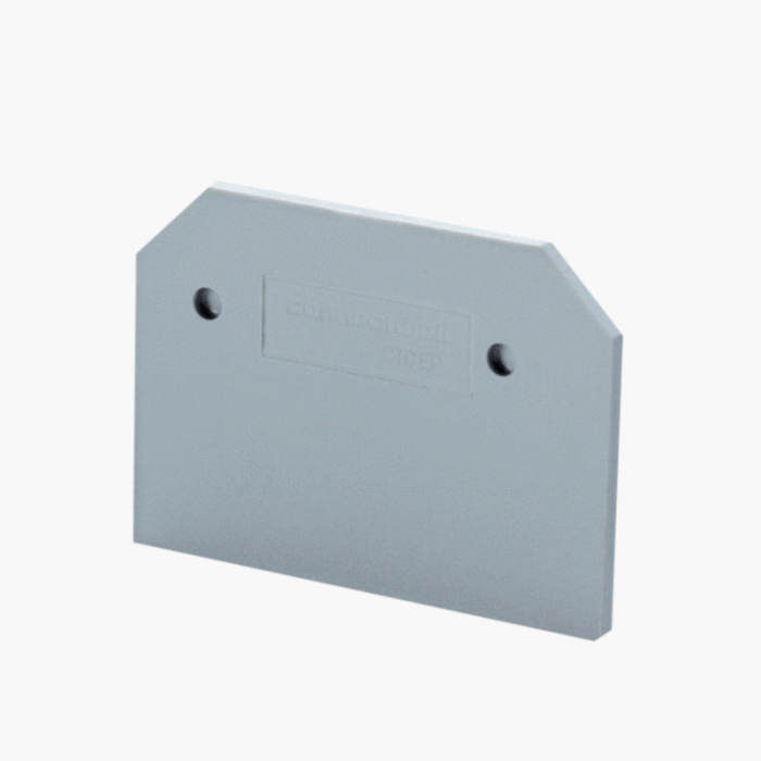 Connectwell Cover End Plate For CTS-2.5/4U, EP2.5/4UN