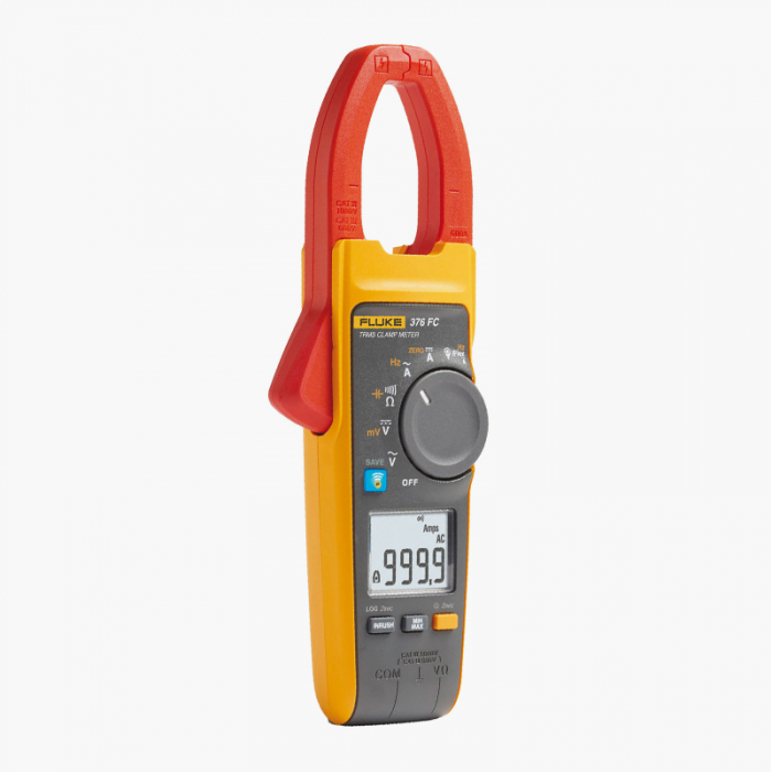 Fluke True-RMS Clamp Meter with iFlex, 2500A, 376FC