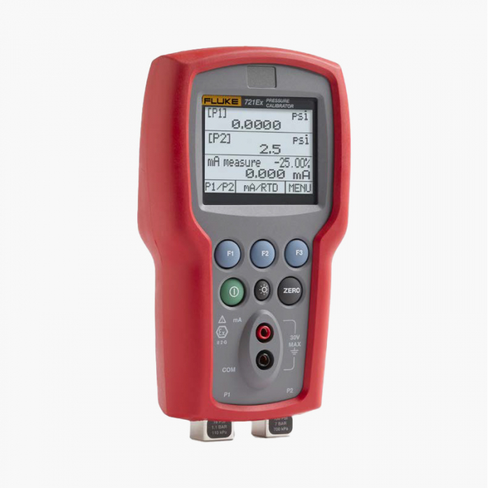 Fluke Dual Sensor Pressure Calibrator, 721-3650, IP40, 16-5000 PSI