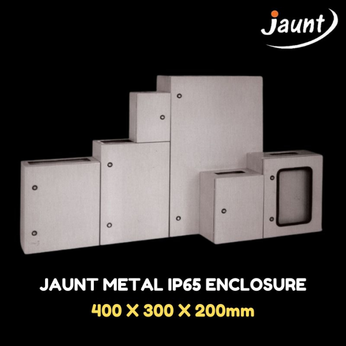 Jaunt Metal IP65 Enclosure, 400x300x200mm