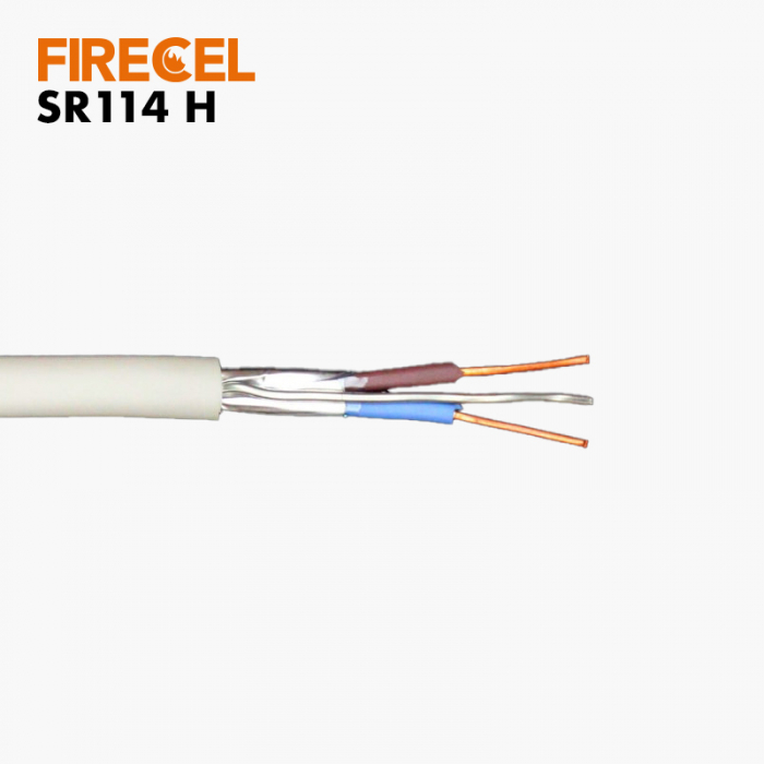 Firecel SR114H White - Fire Alarm Cable - LPCB and BASEC Approved