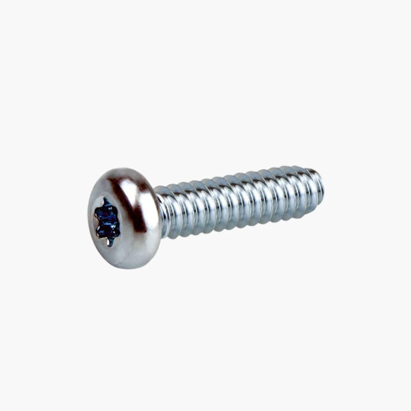 M5x12mm STAR SCREWS, PAN HEAD, ZINK PLATED, 1x100Nos