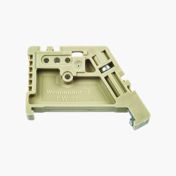 MOUNTING END BRACKETS, EW35, PN: 0383560000, WEIDMULLER