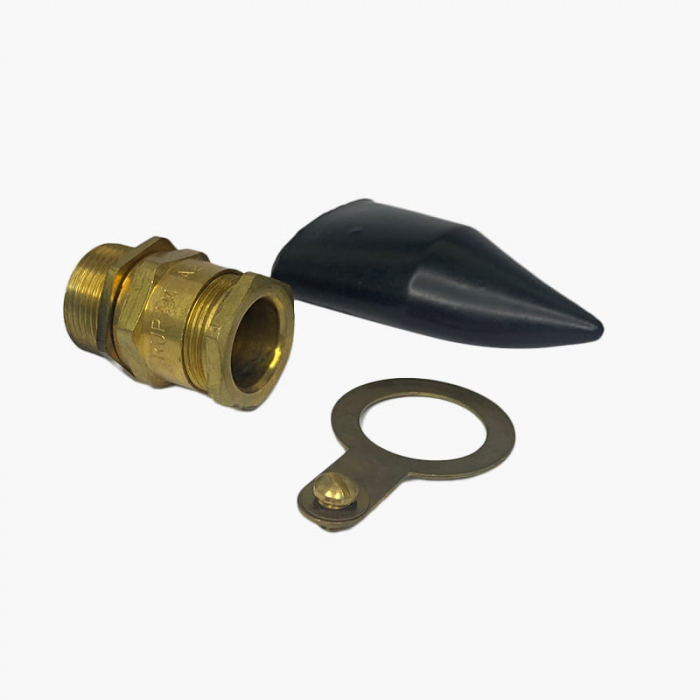 Rupam A1A2 Brass Cable Gland with PVC Shroud