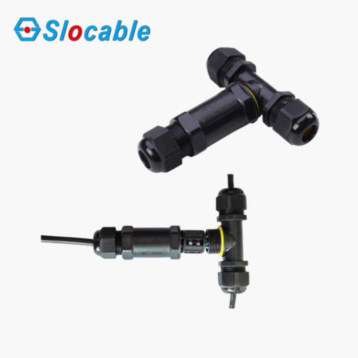 Slocable M685-T IP68 5P Waterproof Connector, 16A, 3Way - T