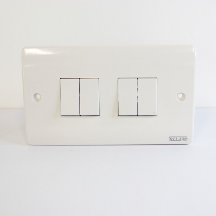 Tellaro 4 Gang 2 Way Switch 3 X 6, Victoria T1308