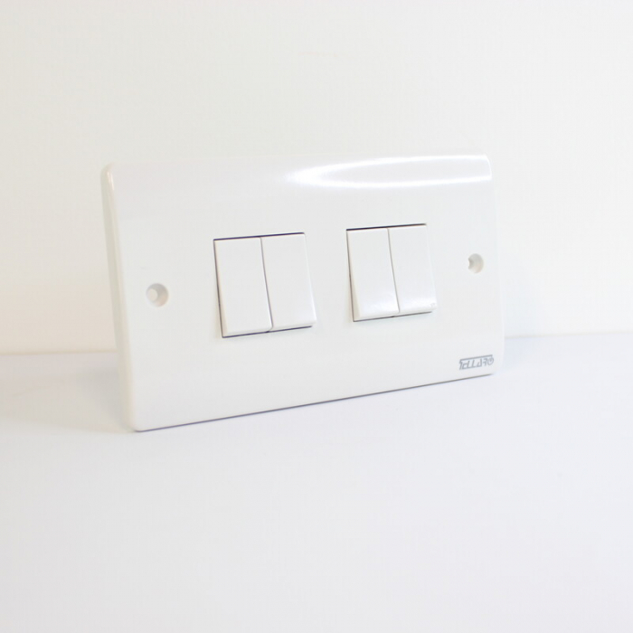 Tellaro 4 Gang 2 Way Switch 3 X 6, Victoria T1308