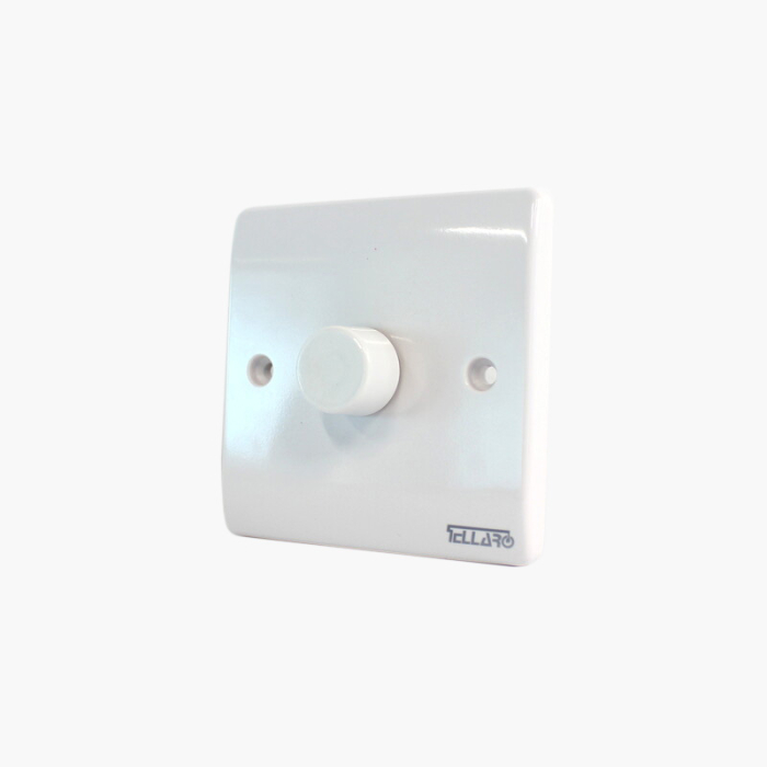 Tellaro Dimmer Switch, 1 gang 500 Watt, Victoria T1355