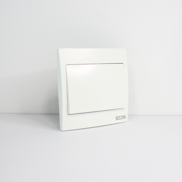 Tellaro 1 Gang 1 Way Switch Screwless, Toronto T2301