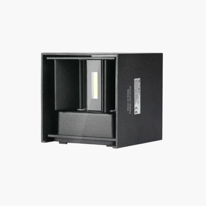 V-Tac Square Wall Lamp With Bridgelux Chip, VT-759