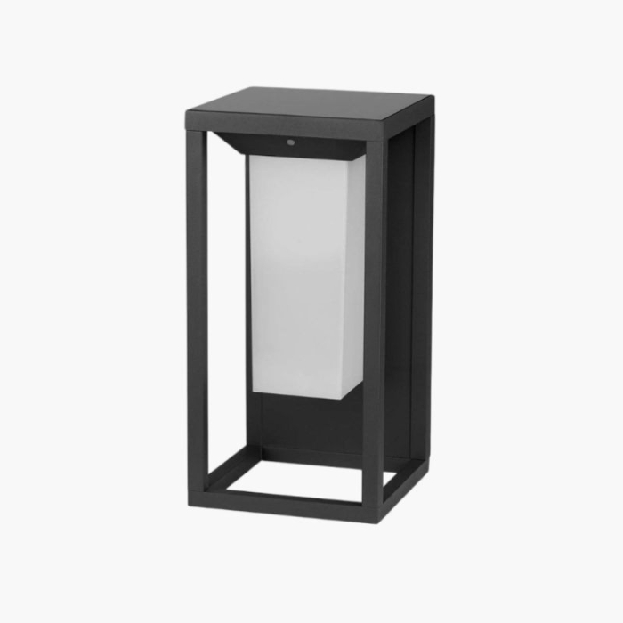 V-Tac 1W Led Solar Wall Light With Samsung Led Chip, 3000K, Grey, VT-77