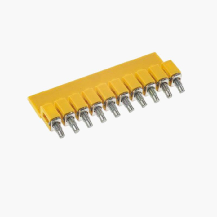 Weidmuller Shorting / Jumper Link, 2.5mm, 10WAY, WQV 2.5/10, PN: 1054460000