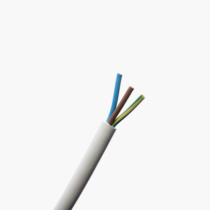 ICC 3C EPR/HOFR 450/750V, HO7BN4-F, Tinned CU, White