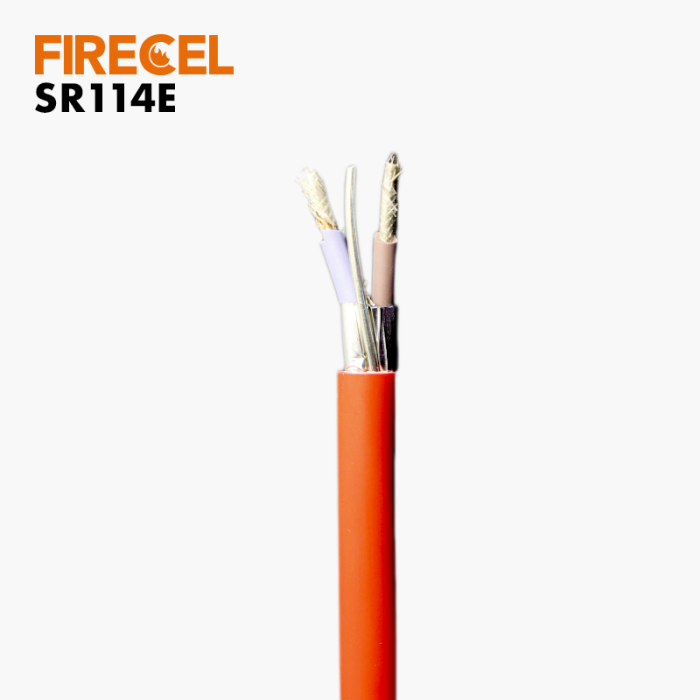 Firecel SR114E Red - Enhanced Fire Alarm Cable - LPCB and BASEC Approved