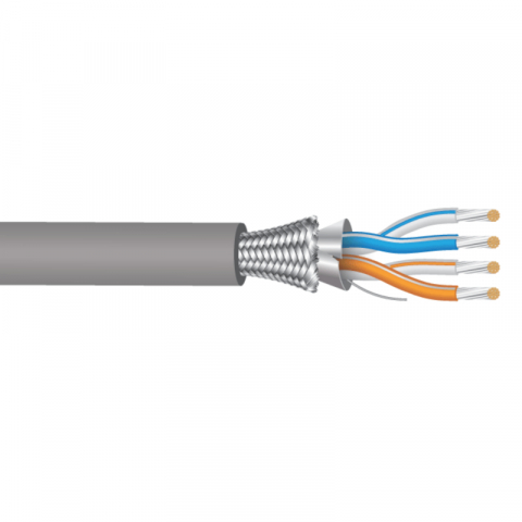 Paige 459842NH 24AWG-2 Pair Stranded, Shielded, LSZH Cable