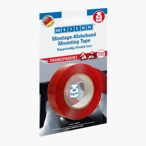 Weicon Mounting  - Double Sided Tape 3M, Transparent, 14100319
