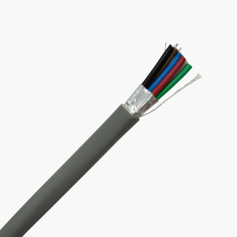 Paige 455304FE 18AWG-6C Stranded, Shielded, PVC Cable