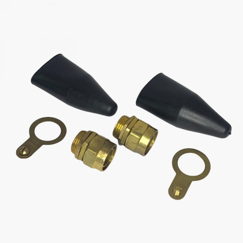 Rupam BW Brass Cable Gland with PVC Shroud