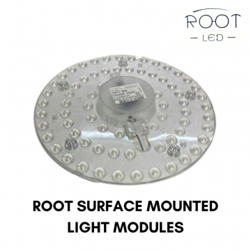 Root Surface Mounted Light Modules