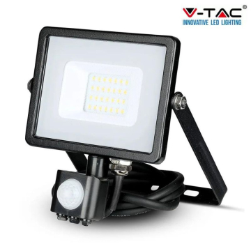 V-Tac SMD PIR Sensor Floodlight With Samsung Chip